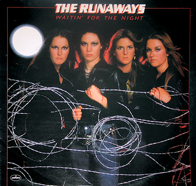 RUNAWAYS - Waitin' For The Night  album front cover vinyl record